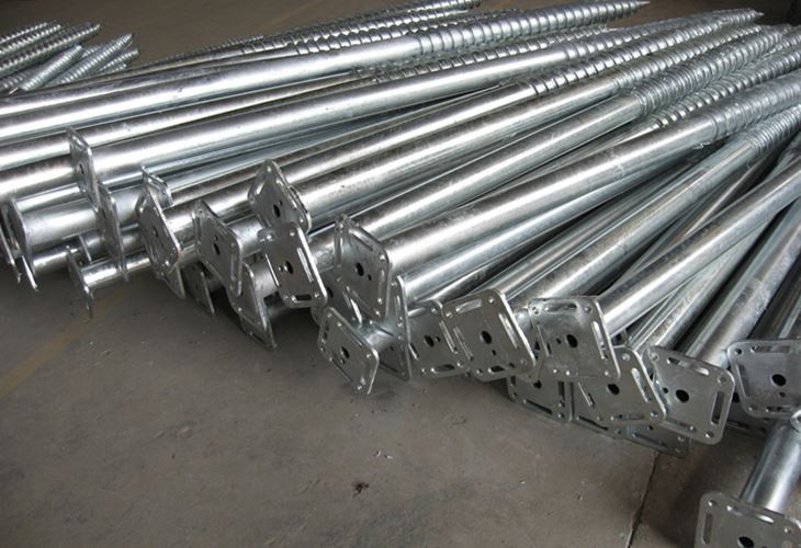 helix screw piles