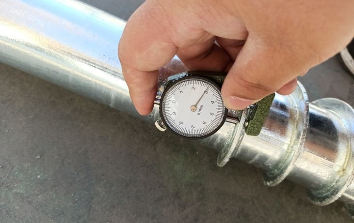 galvanized ground screw