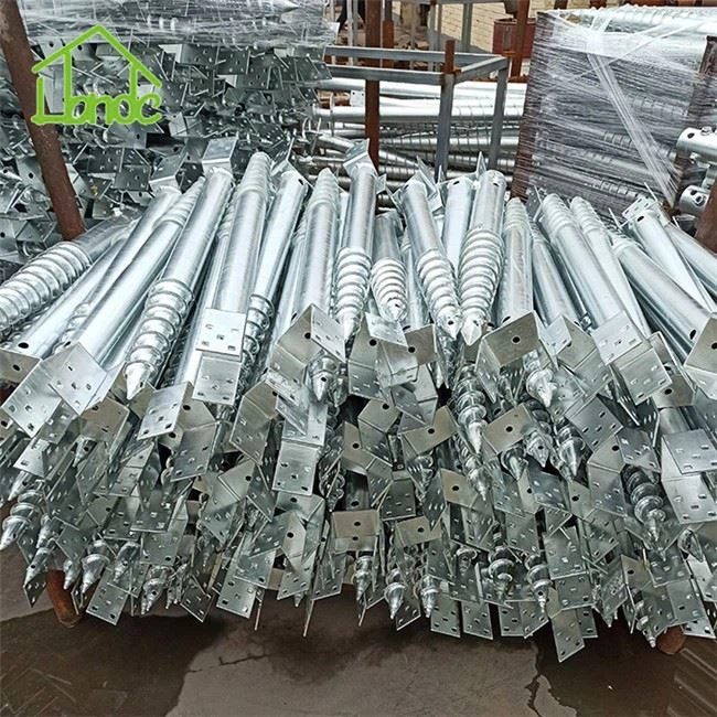 No More Digging Hot Dipped Galvanized Screw Anchor