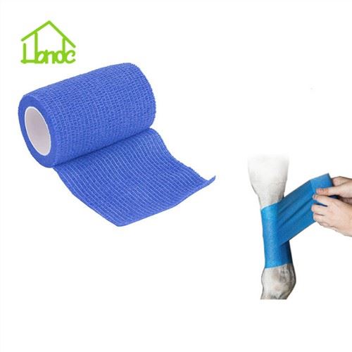 Kolore Nonwoven koyesif bandaj chwal bandaj ak janm vlope vlope woulo liv