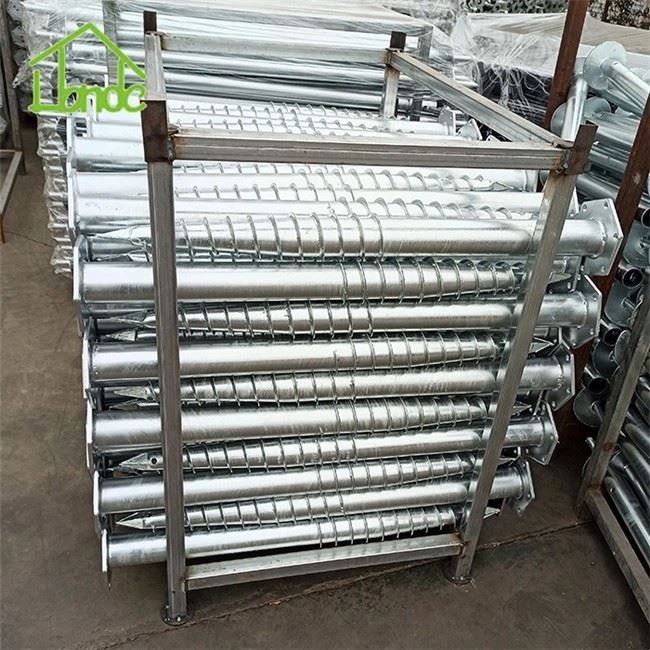 Helical Good Quality Solar Ground Posts